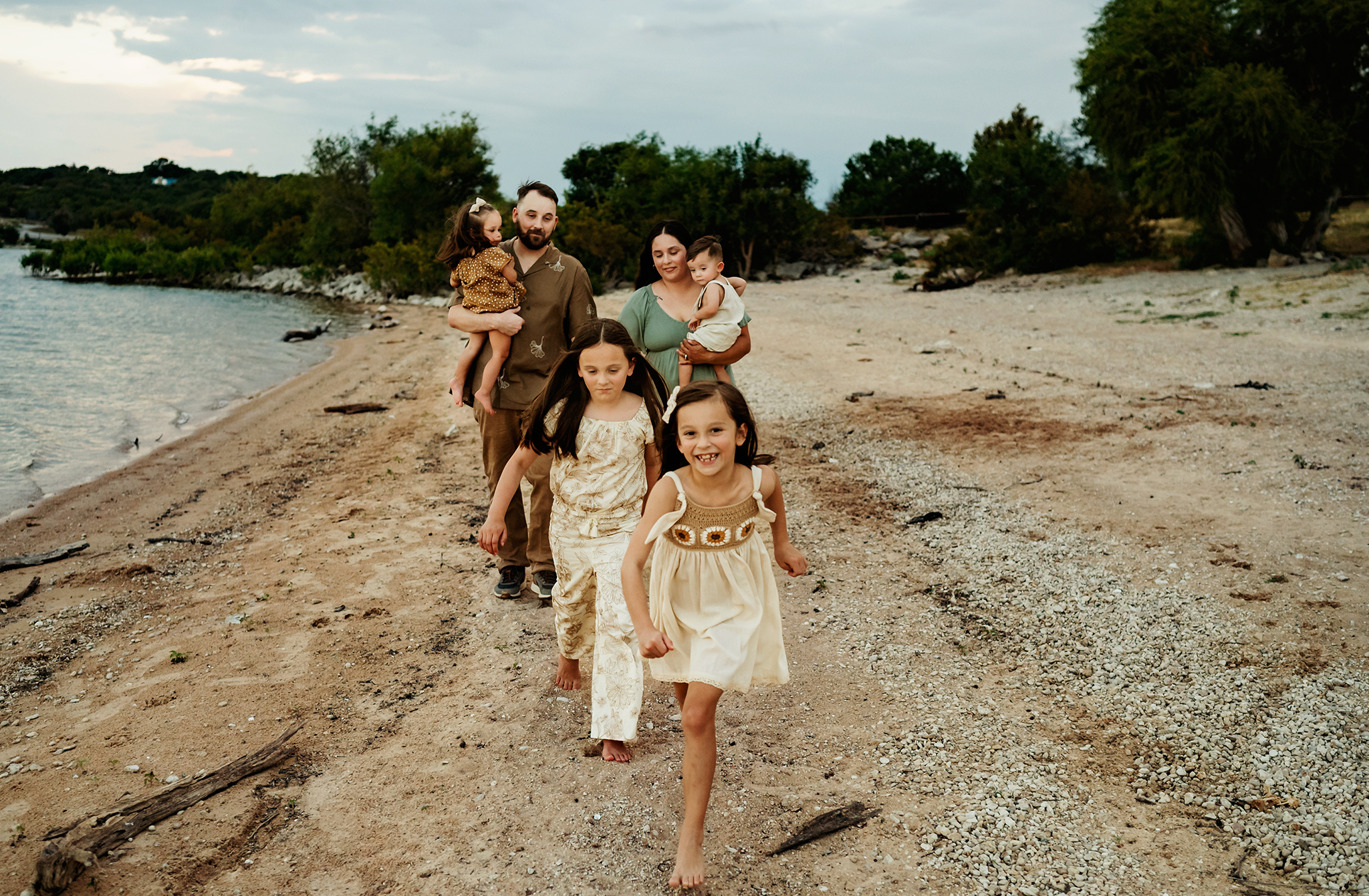 casual family session in fort worth. argyle texas