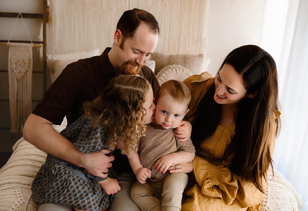 Lifestyle family image by Fort Worth family photographer Paula Goforth 