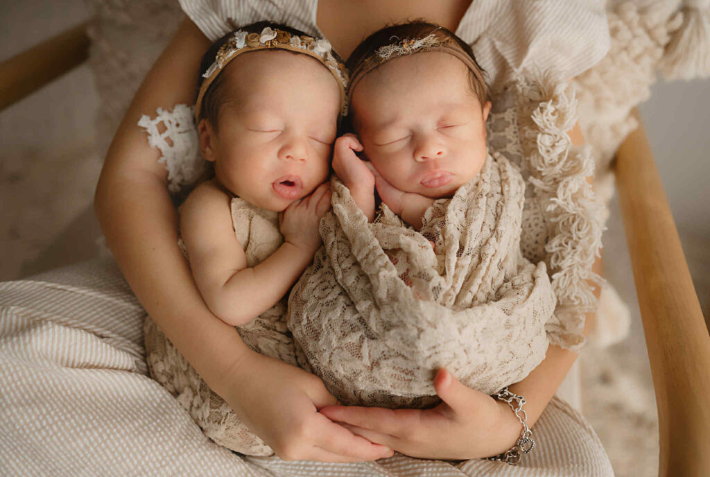 Newborn twin image by Paula Goforth in Dallas Fort Worth 