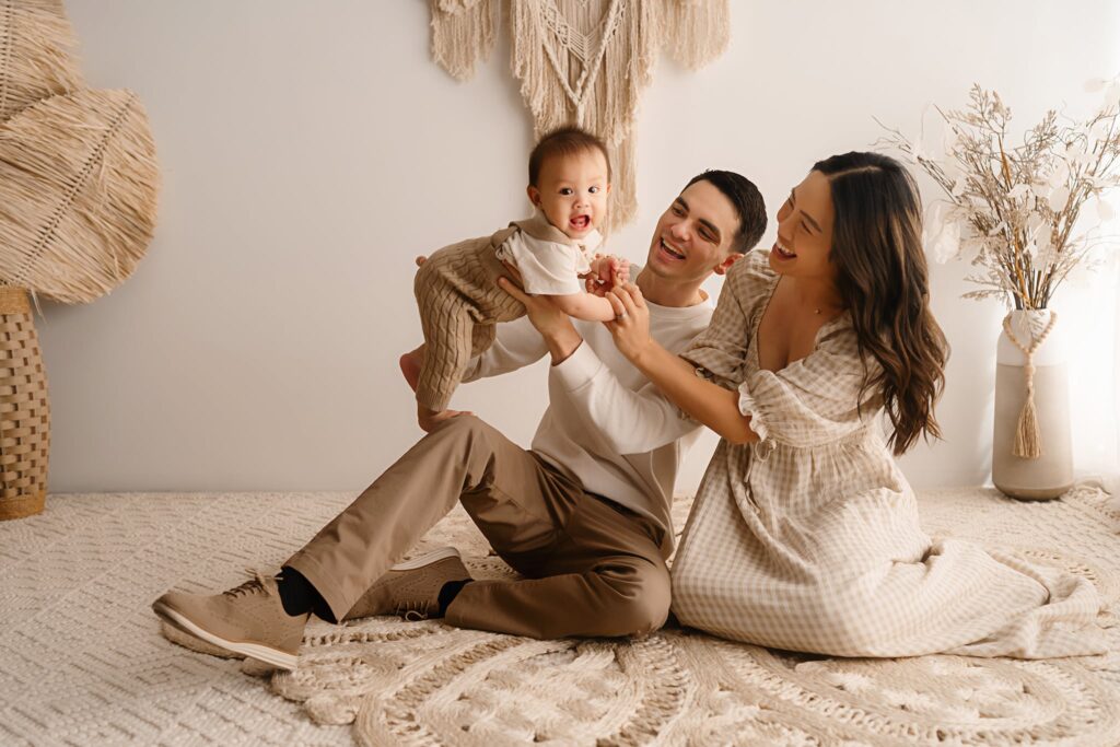 Family winter mini session