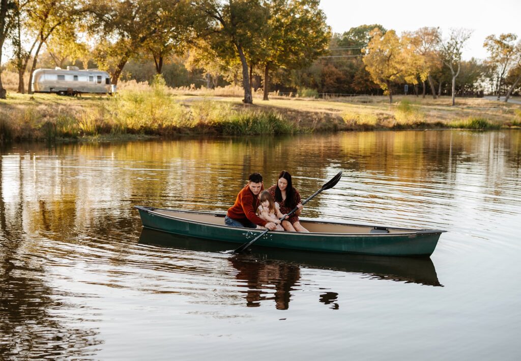 Families in coordinating clothes by Paula Goforth in Fort Worth 