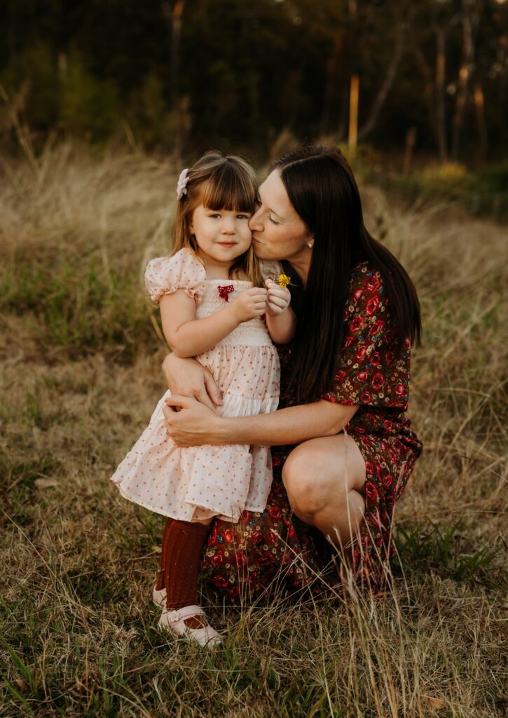 Families in coordinating clothes by Paula Goforth in Fort Worth 