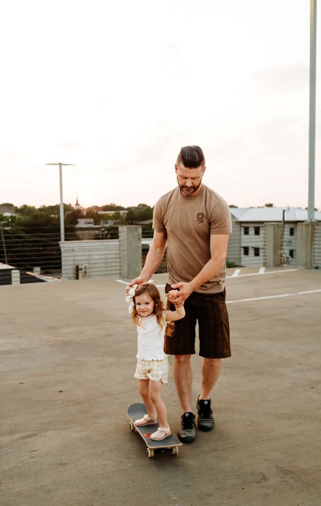 Dad, you make our world go round! Happy Father's Day!