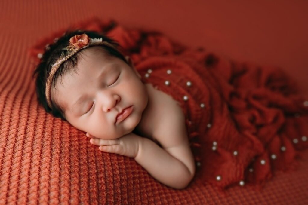 Fort Worth texas studio newborn session