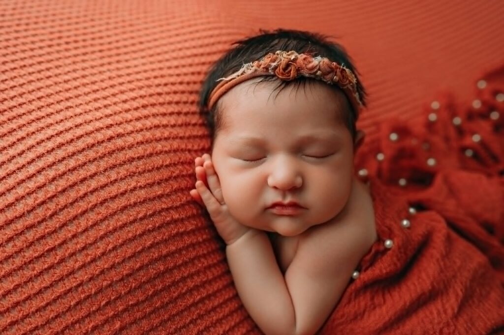 Fort Worth texas studio newborn session